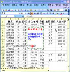 6、在Excel中添加说明文字